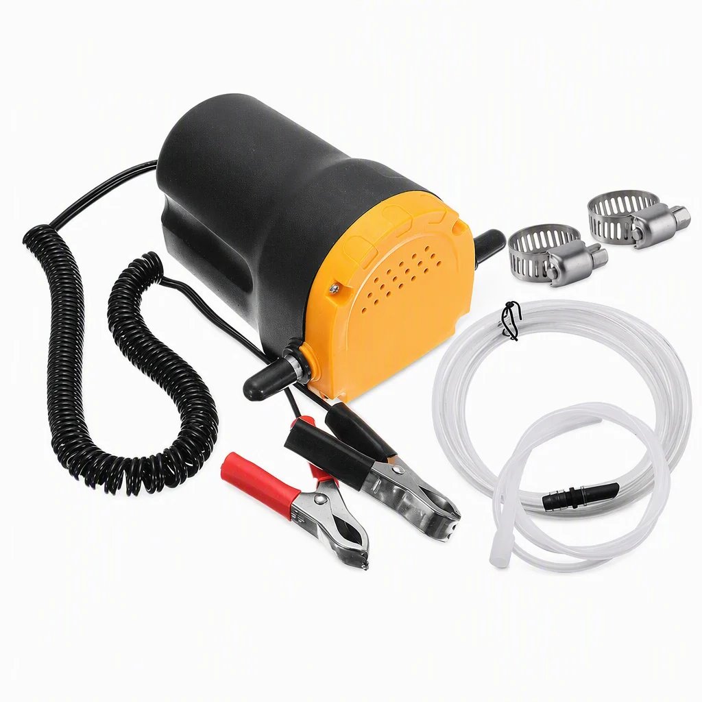 ๐ง 12V/24V Electric Oil Transfer Pump โ Self-Priming Fluid Extractor โก
