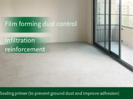 High Gloss Effect Epoxy Floor Coating with Marble(powder)