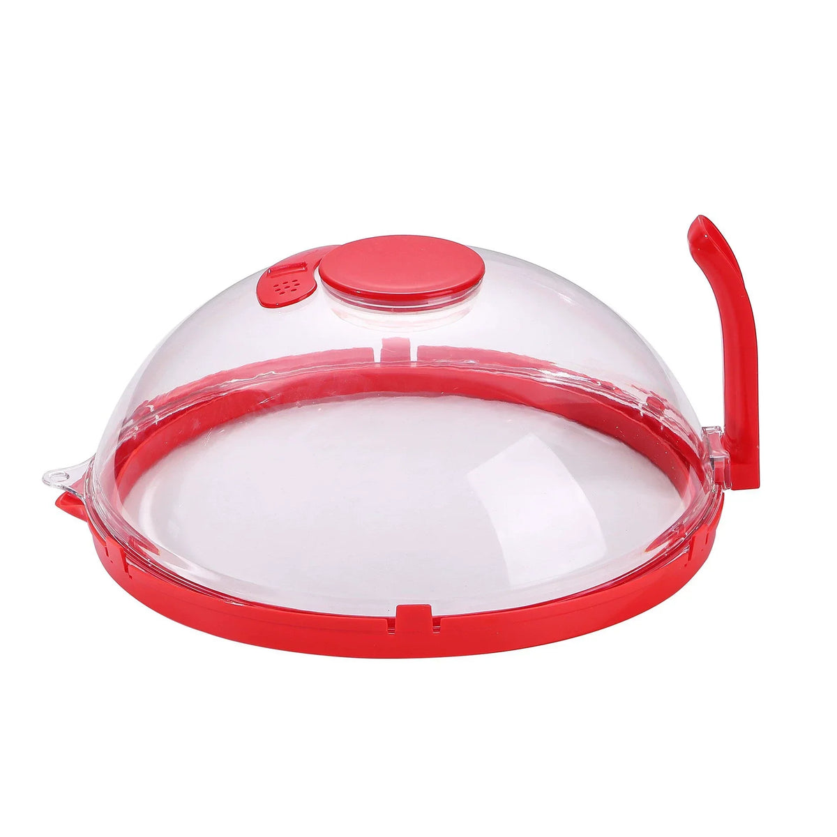 ๐2-in-1 Transparent Microwave Splatter Cover With Handle