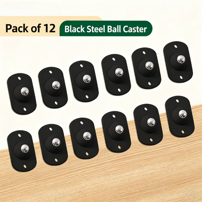 Stick-On 360° Mini Caster Wheels（12Pcs）