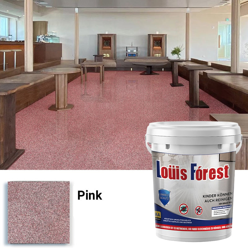 High Gloss Effect Epoxy Floor Coating with Marble(powder)