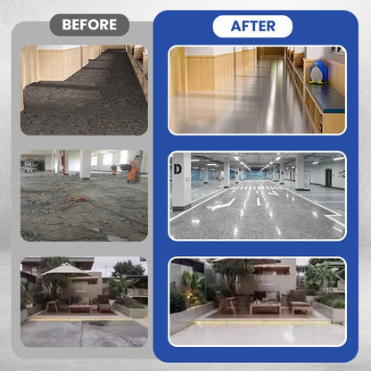 High Gloss Effect Epoxy Floor Coating with Marble(powder)