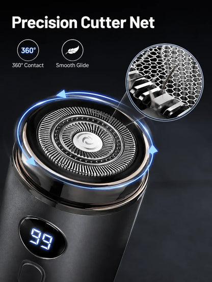 🔥 Hot Sale Mini Portable Electric Shaver for Men & Women – USB Rechargeable Waterproof Razor