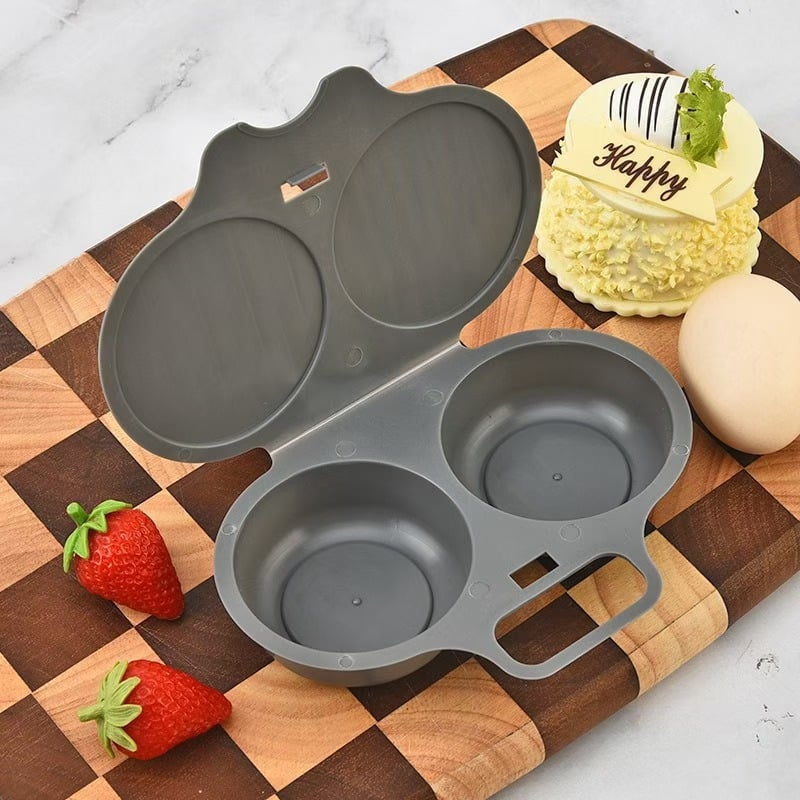 🎁2026 New Arrivals 50% OFF💥Microwave Egg Poacher with Lid & Handle
