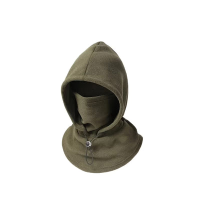 🔥Fleece Double Layer Integrated Mask Hat