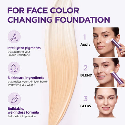 2-in-1 Color Changing Foundation Stick 🌟