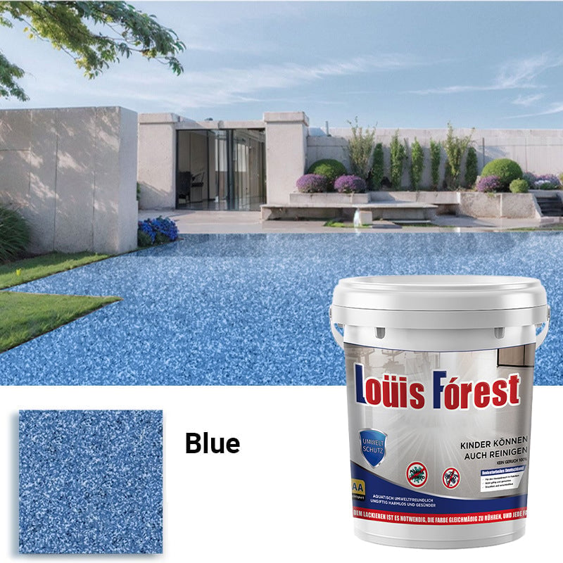 High Gloss Effect Epoxy Floor Coating with Marble(powder)