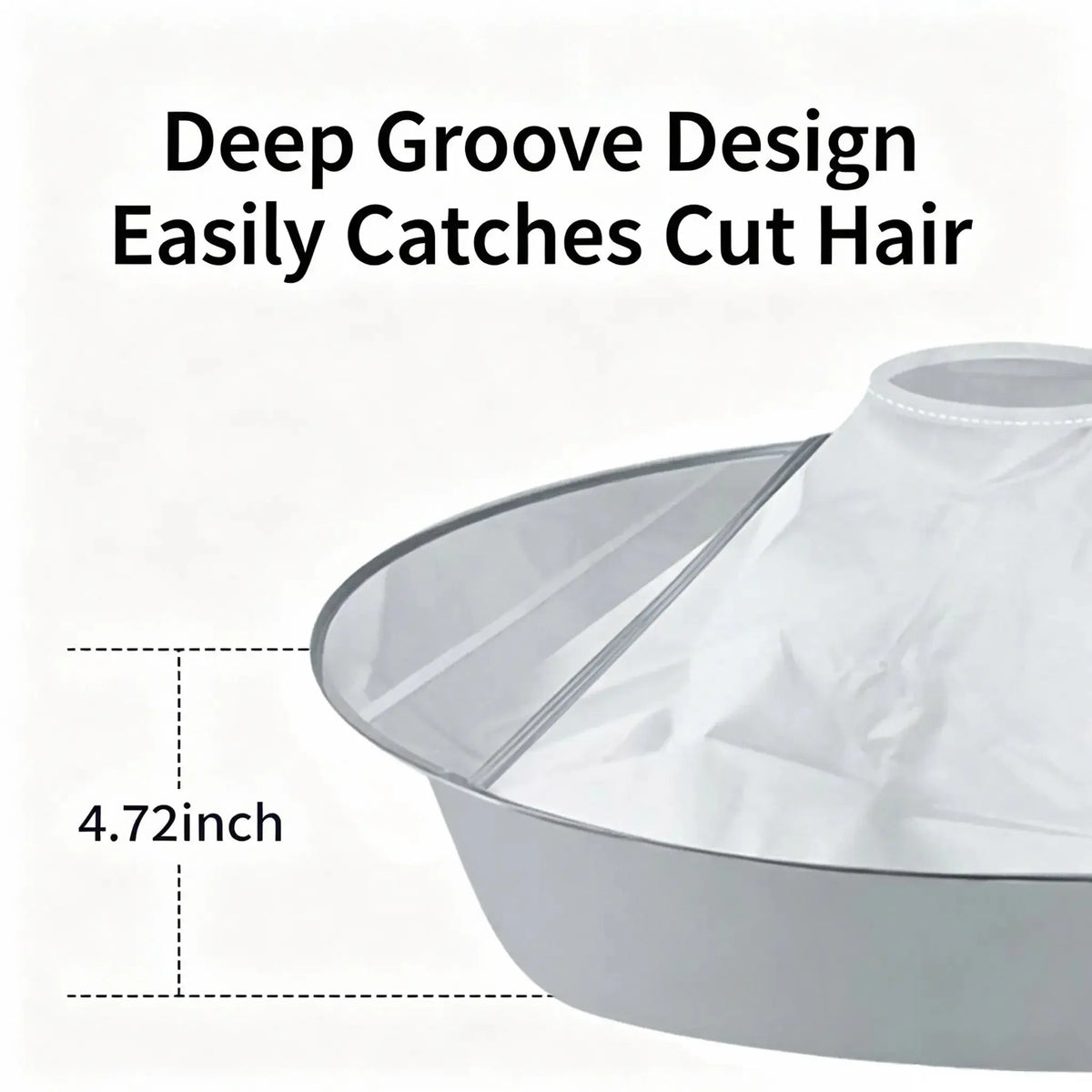 Reusable Hair Cutting Cape – 23 × 62 in Waterproof-Style Coverage