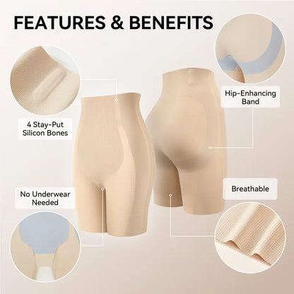 Women High Waisted Seamless Shapewear Shorts🩱