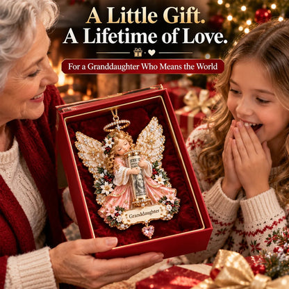 👼🎄 Christmas Angel Cash Holder Ornament