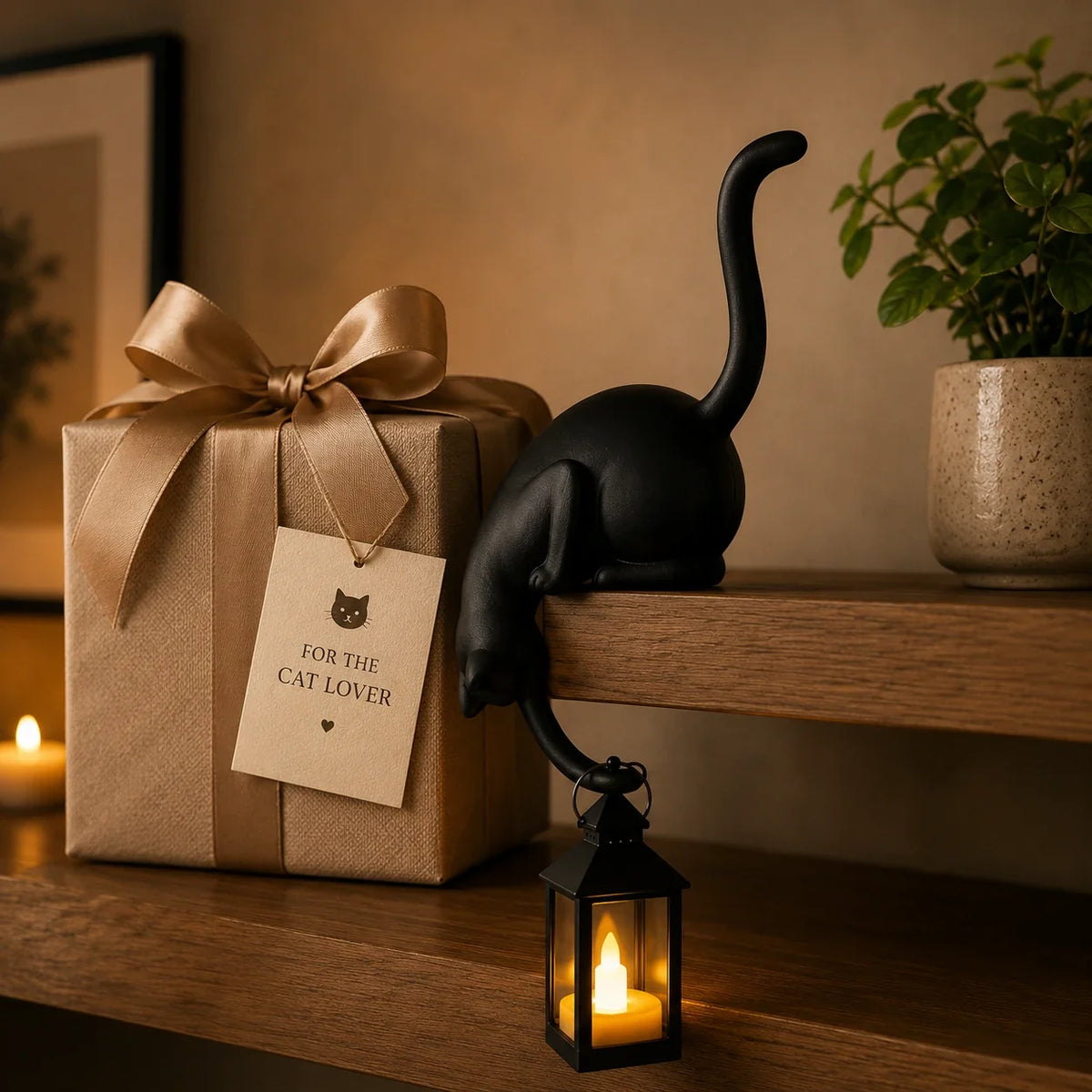 Purrch™ Hanging Cat Lamp