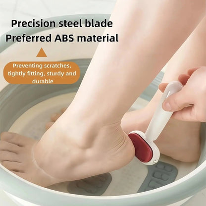 Dual‐Sided Foot Callus Remover,  Stainless Steel Blade Foot Scraper 🦶