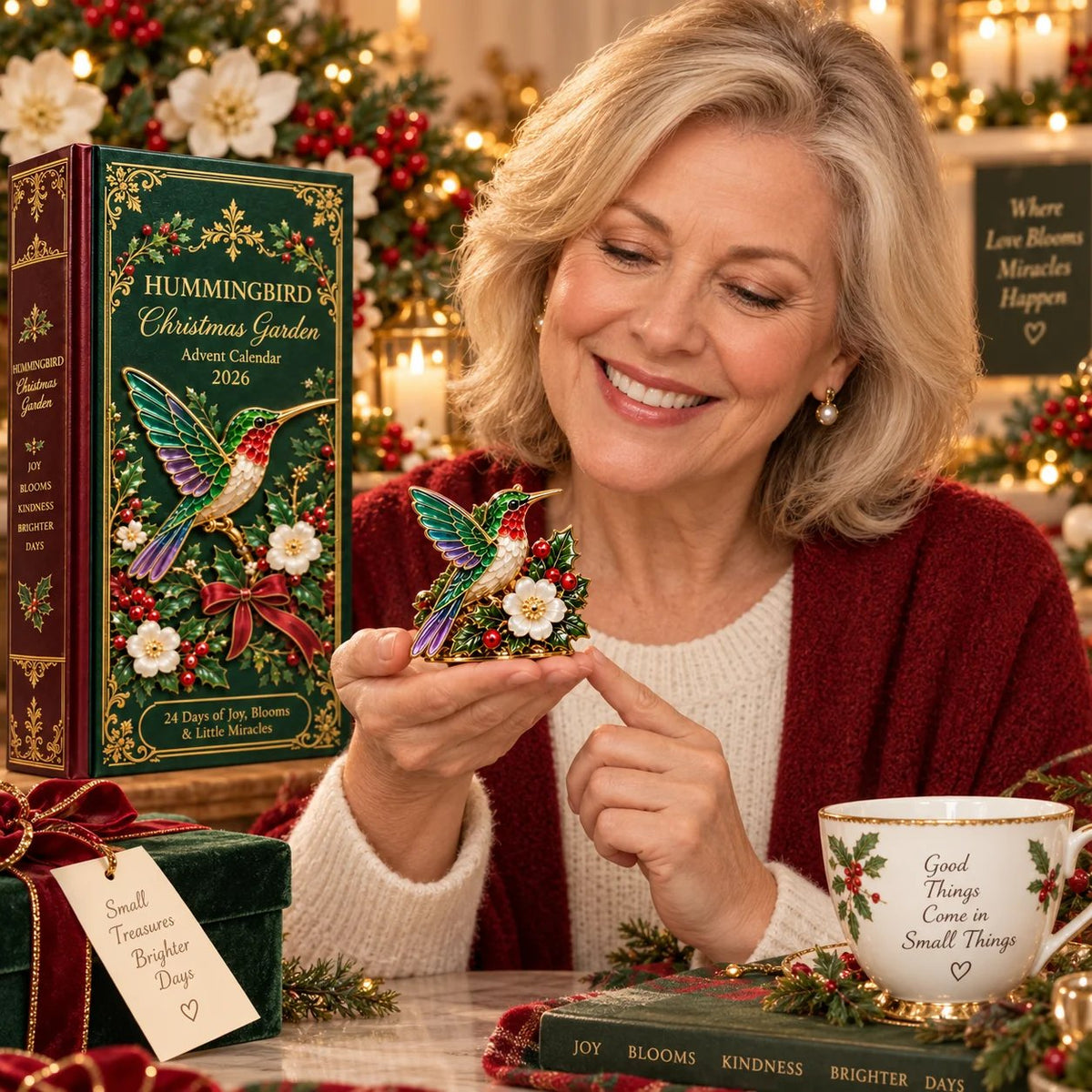 🐦24 Days of Joy in Bloom — Hummingbird Christmas Garden Advent Calendar 2026