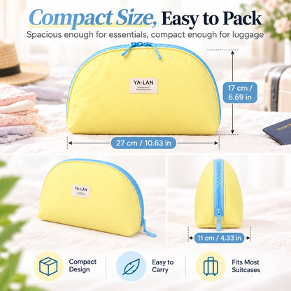 3-in-1 Travel Underwear Organizer Bag – Bra, Panty & Socks Storage Pouch