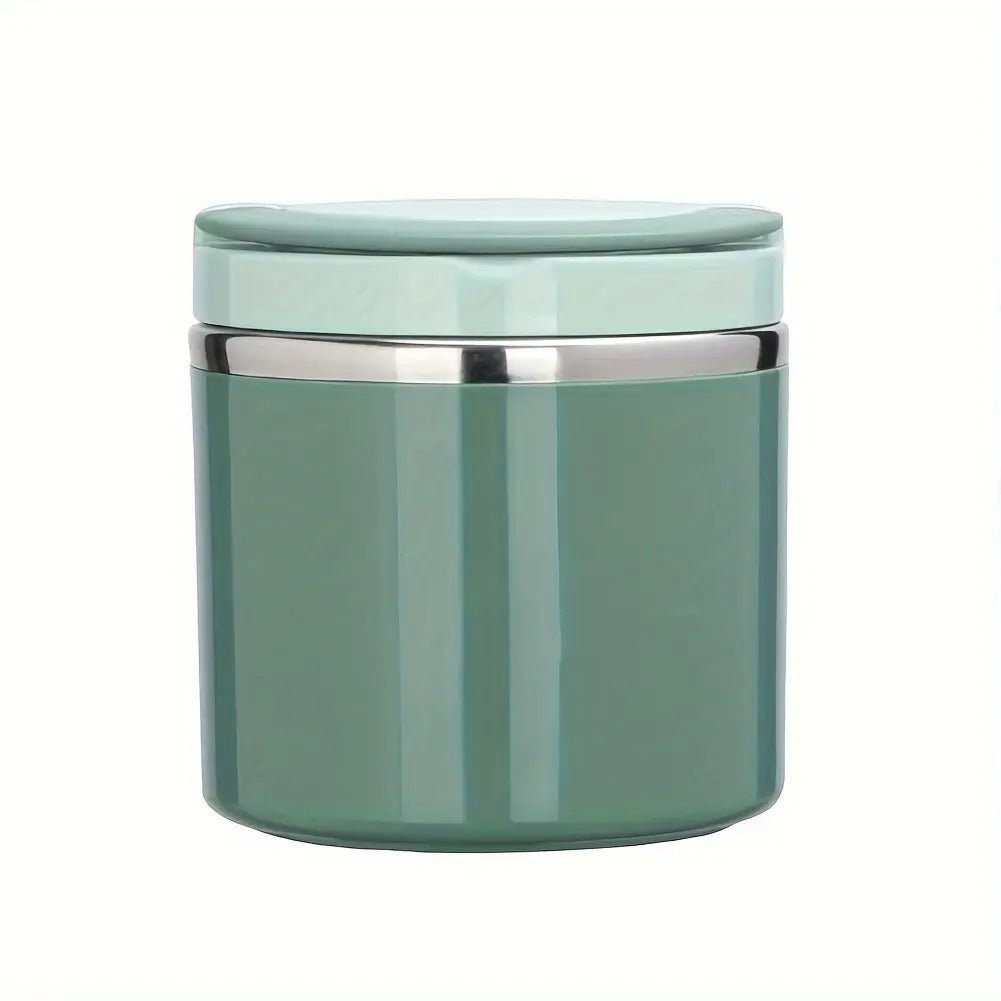 Stainless Steel Bento Style Boxed Lunch Box with Handle - Leakproof, Stackable🍱