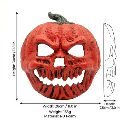 🎃The Evil Jack-O'-Lantern🎃 Premium Pumpkin Skull Horror Mask
