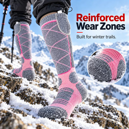 3-Step Temp USB Charging Foot Warm Stockings