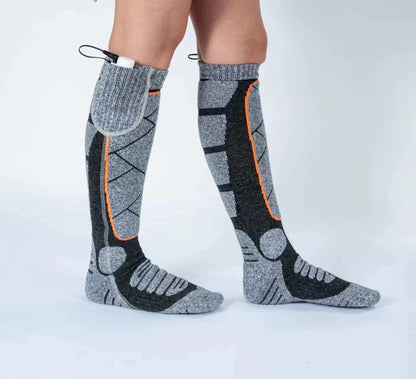 3-Step Temp USB Charging Foot Warm Stockings