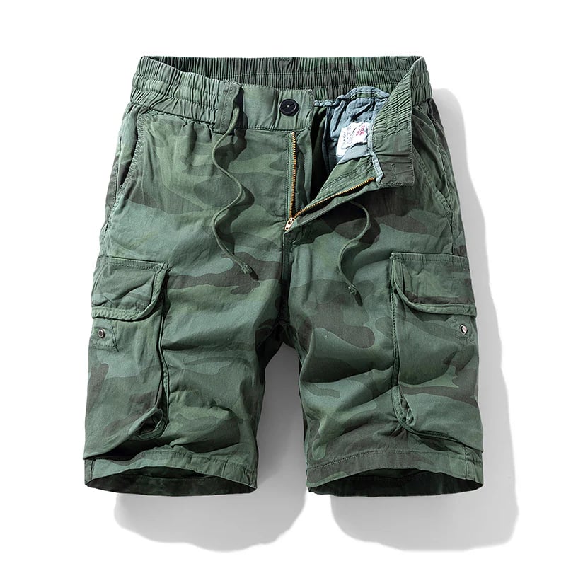 🩳 LIMITED-TIME 50% OFF! ✨ Men's Casual Relaxed Fit Cargo Shorts – Multi-Pockets, Breathable, Rugged 🌲