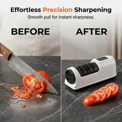 🔥Black Friday Deal|3-Stage Electric & Manual Knife Sharpener