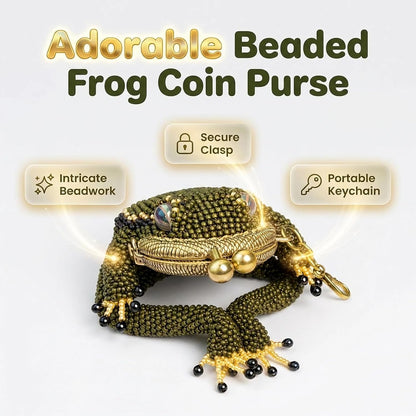 Charming Frog Coin Purse Mini Wallet 🐸