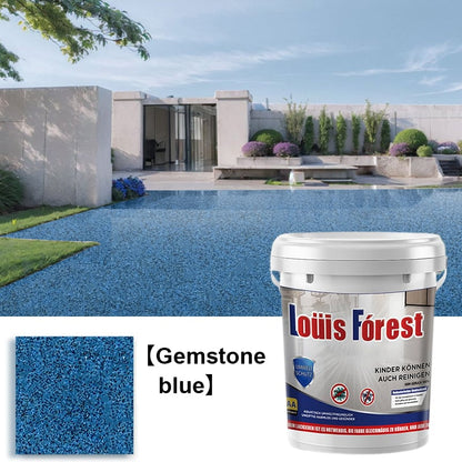 High Gloss Effect Epoxy Floor Coating with Marble(powder)