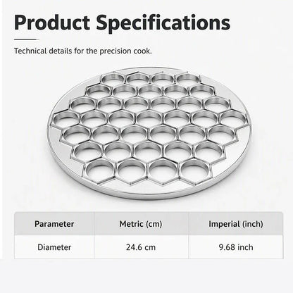 🥟 37-Hole Dumpling Mold | Fast Batch Maker