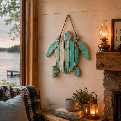 😍2D Lighted Coastal Fish Wall Decor-30*26cm