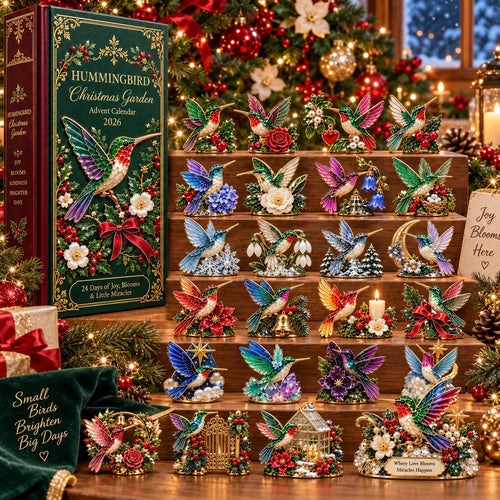 🐦24 Days of Joy in Bloom — Hummingbird Christmas Garden Advent Calendar 2026