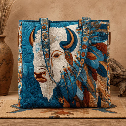 Handmade Native American Quilted Tote Bag