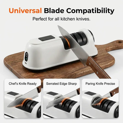 🔥Black Friday Deal|3-Stage Electric & Manual Knife Sharpener