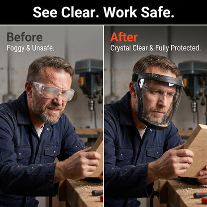 ShieldProTM Anti-Fog Full Face Shield