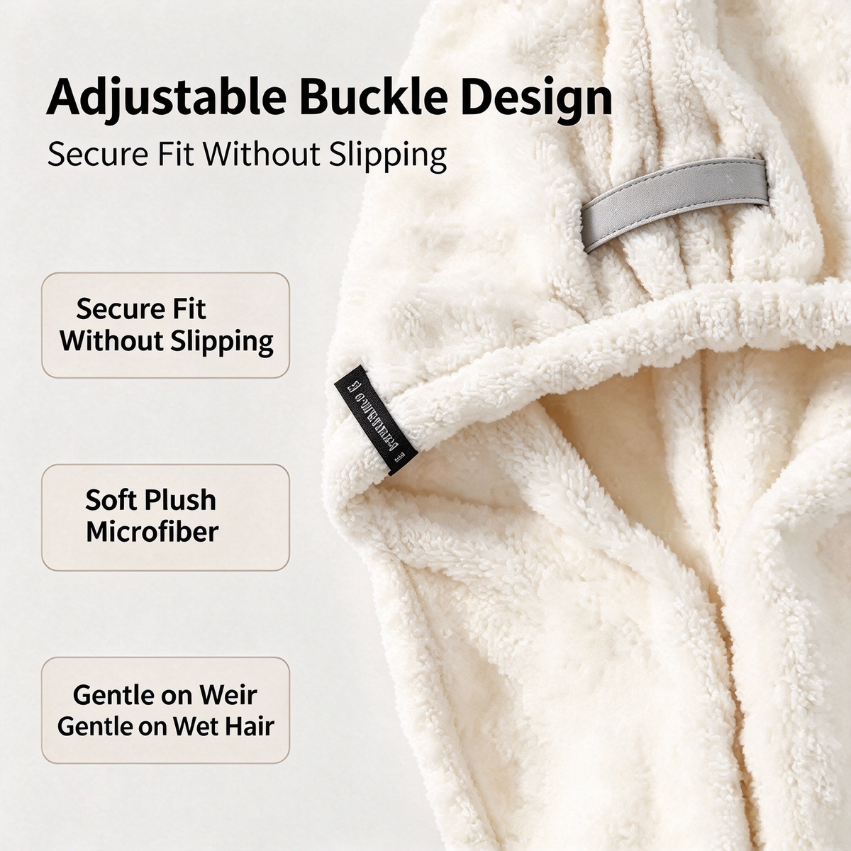 Extra-Thick Microfiber Hair Drying Towel Cap, Super Absorbent Quick-Dry Hair Wrap for Wet Hair 🧖
