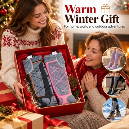 3-Step Temp USB Charging Foot Warm Stockings