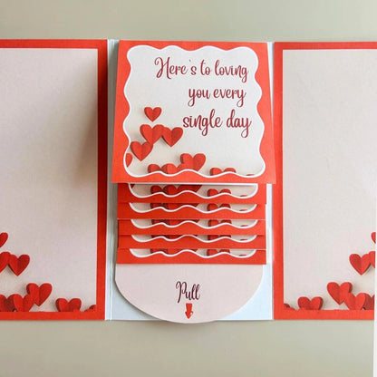 ⏳LAST DAY SALE ONLY￡6.99! 🎂✨ Handmade Waterfall Birthday Gift Card Booklet🎁💖