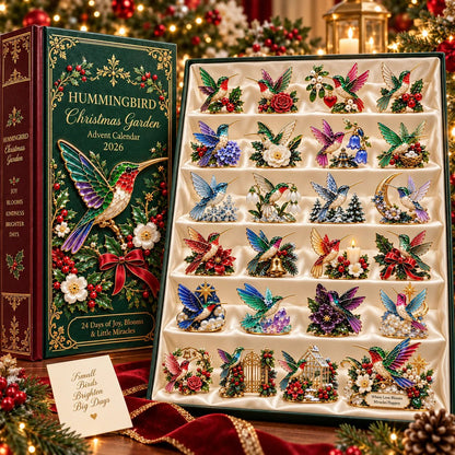 🐦24 Days of Joy in Bloom — Hummingbird Christmas Garden Advent Calendar 2026