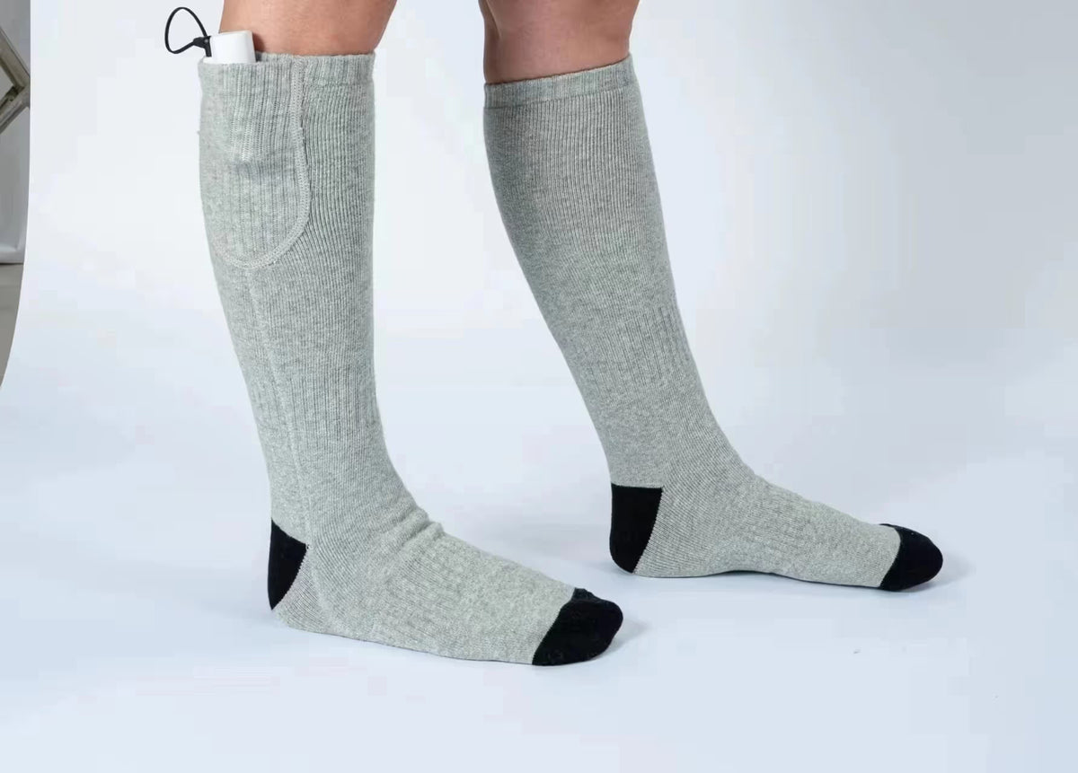 3-Step Temp USB Charging Foot Warm Stockings