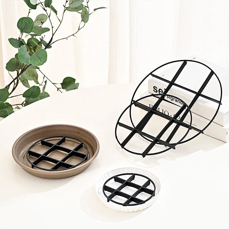 🪴 Root-Saving Raised Pot Stand – Better Airflow, Faster Drainage & Cleaner Floors