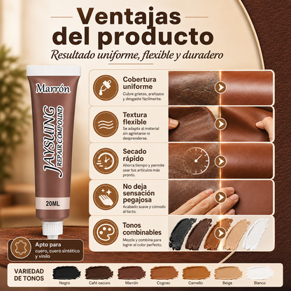 🔥 ¡Oferta por tiempo limitado – ¡Compra 1, llévate 1 gratis!🔥 Gel avanzado para reparar cuero