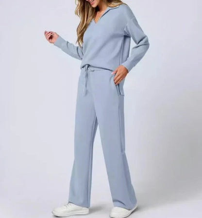 🎁Hot Sale 49% OFF⏳Women's 2 Piece Sets Outfits Casual Long Sleeve Sweatsuits Sets