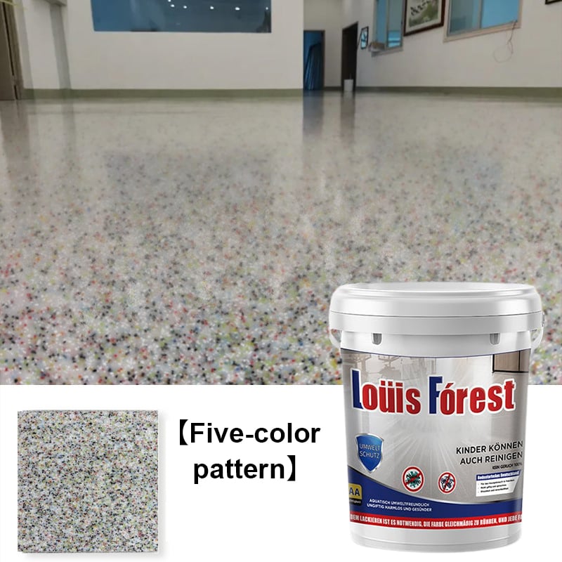 High Gloss Effect Epoxy Floor Coating with Marble(powder)