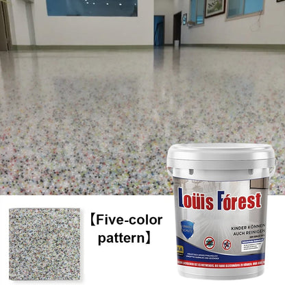 High Gloss Effect Epoxy Floor Coating with Marble(powder)