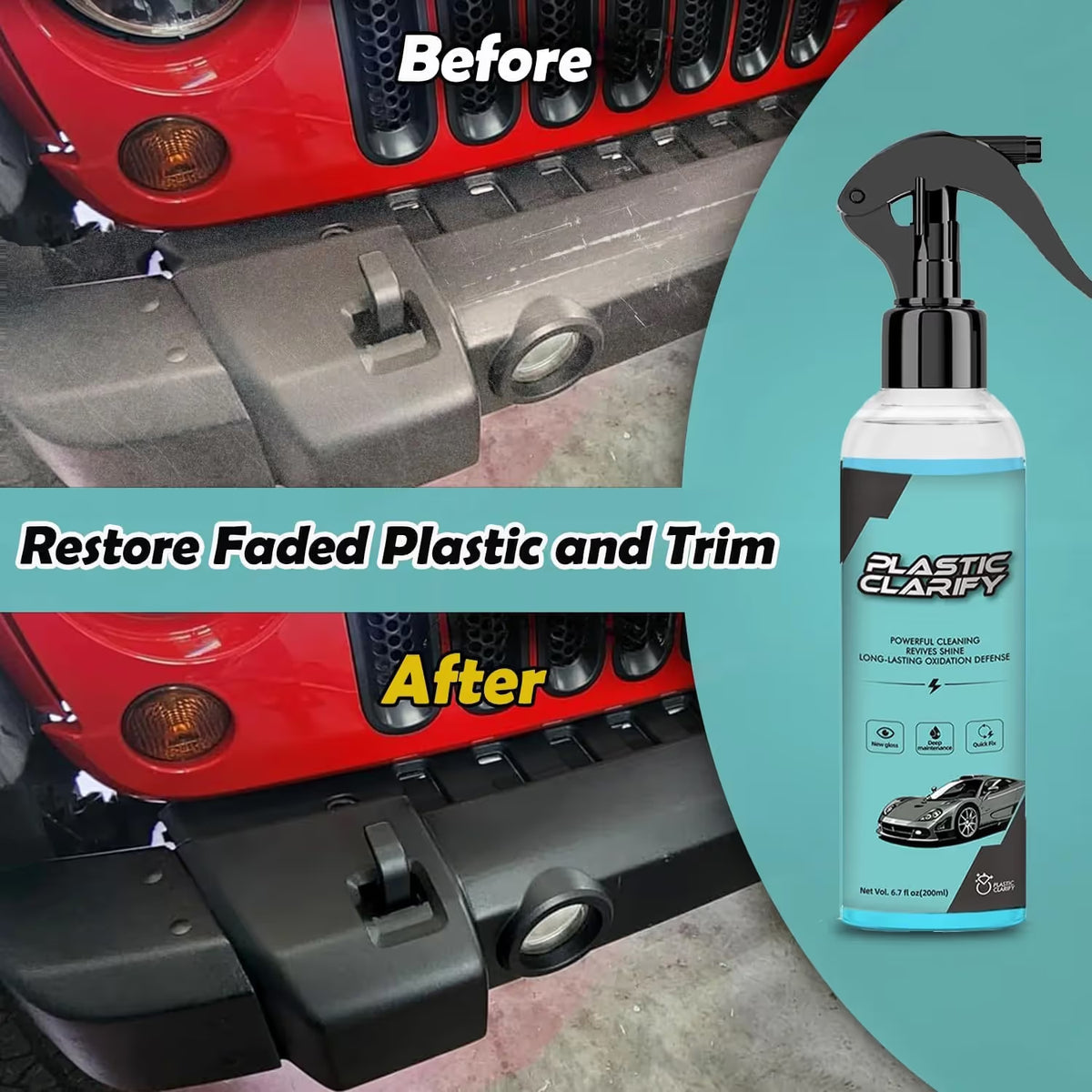 Plastic Clarify - Ultimate Plastic & Trim Restorer (200ml)