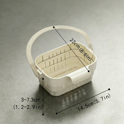 Foldable Hanging Kitchen Sink Drain Basket