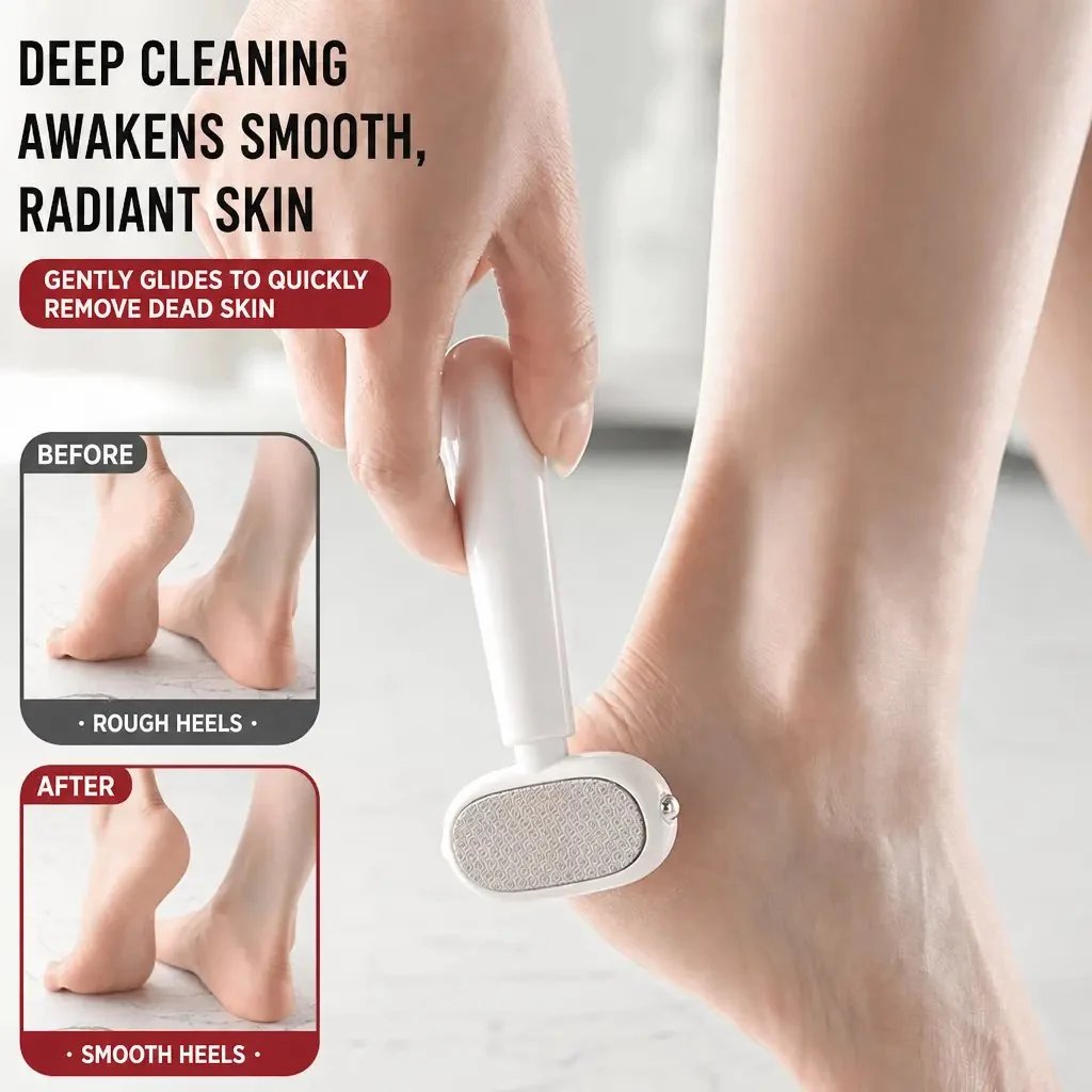 Dual‐Sided Foot Callus Remover,  Stainless Steel Blade Foot Scraper 🦶