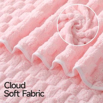 Extra-Thick Microfiber Hair Drying Towel Cap, Super Absorbent Quick-Dry Hair Wrap for Wet Hair 🧖
