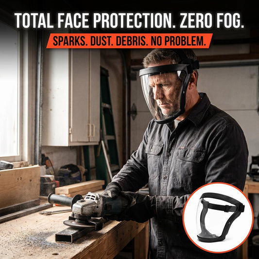 ShieldProTM Anti-Fog Full Face Shield