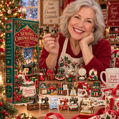 🎄2026 Christmas Sewing Room – 24 Tiny Treasures for Makers