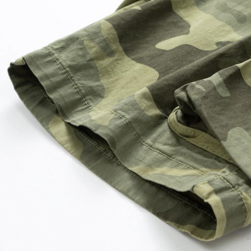 🩳 LIMITED-TIME 50% OFF! ✨ Men's Casual Relaxed Fit Cargo Shorts – Multi-Pockets, Breathable, Rugged 🌲