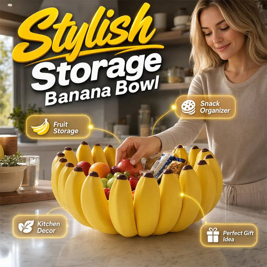 🍌Creative Banana Shape Fruit Bowl